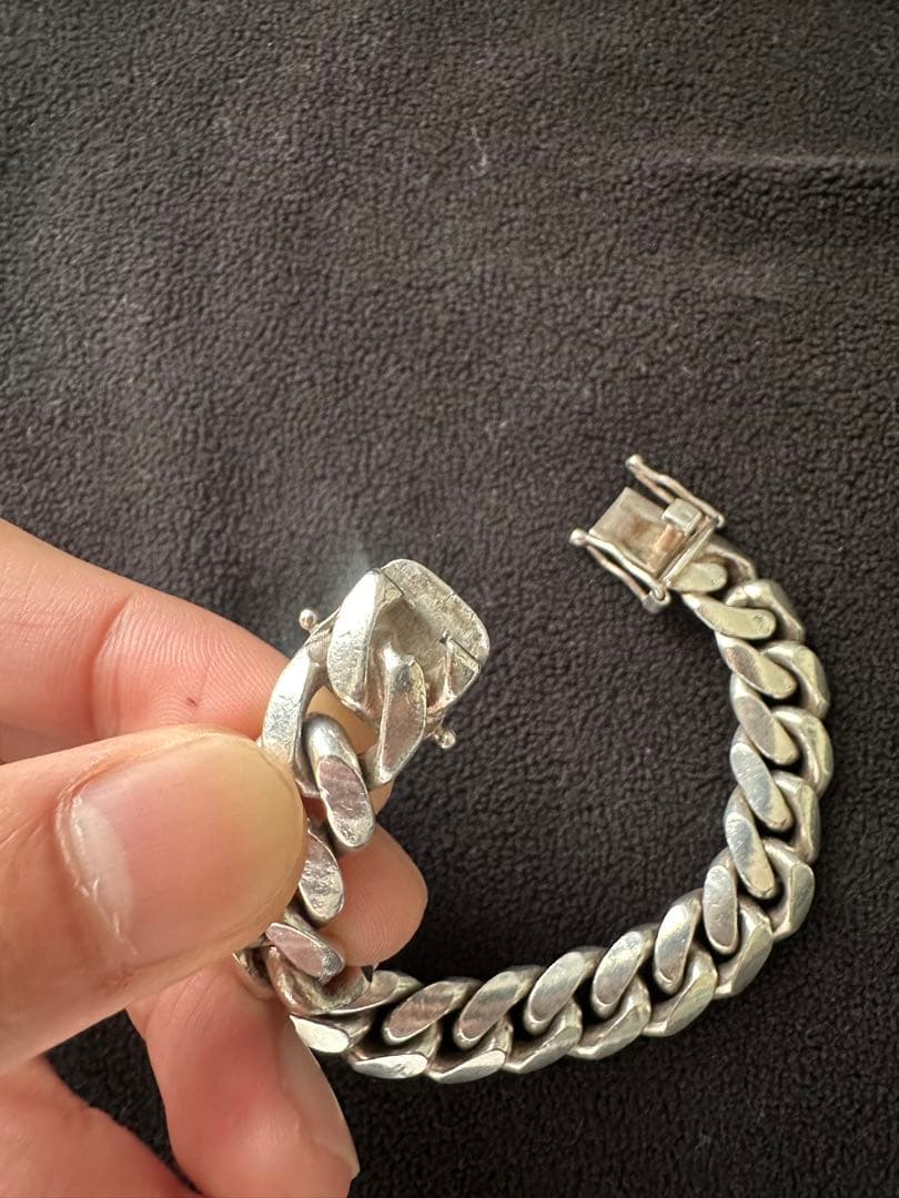 70〜80s シルバー925 喜平　ヴィンテージ　ブレスレット