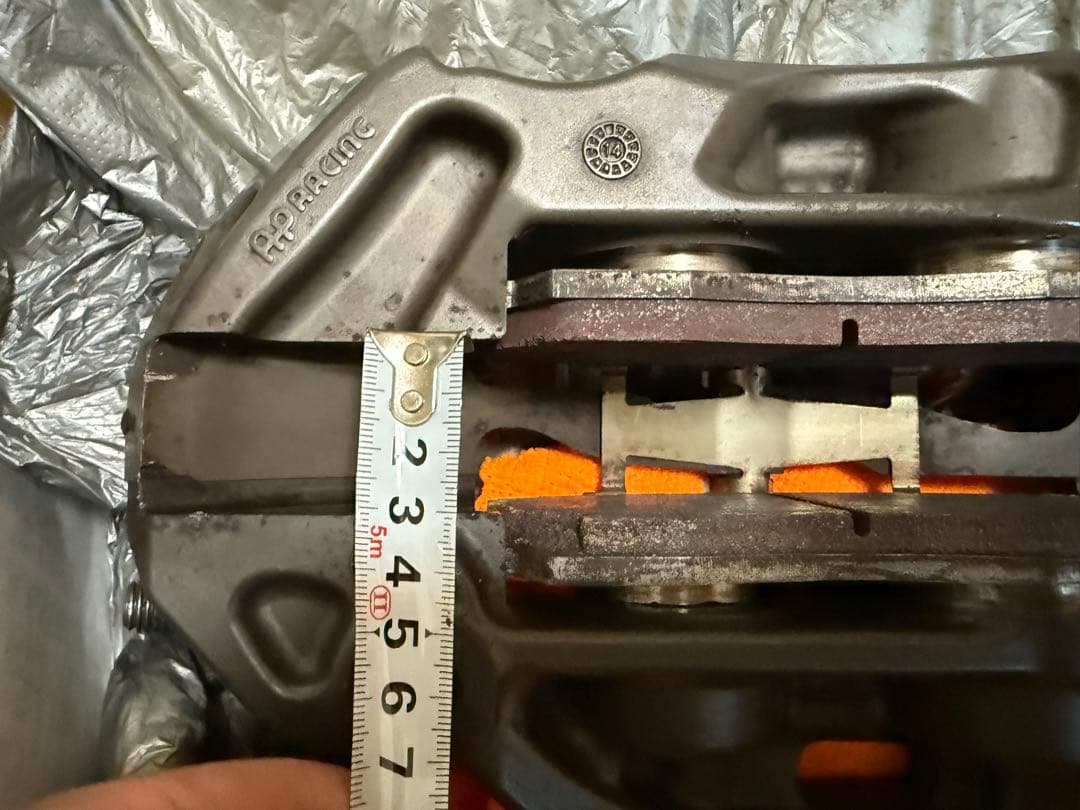 APレーシングキャリパーpro5000　4ポット　スイフトにも⁈ポルシェサポート