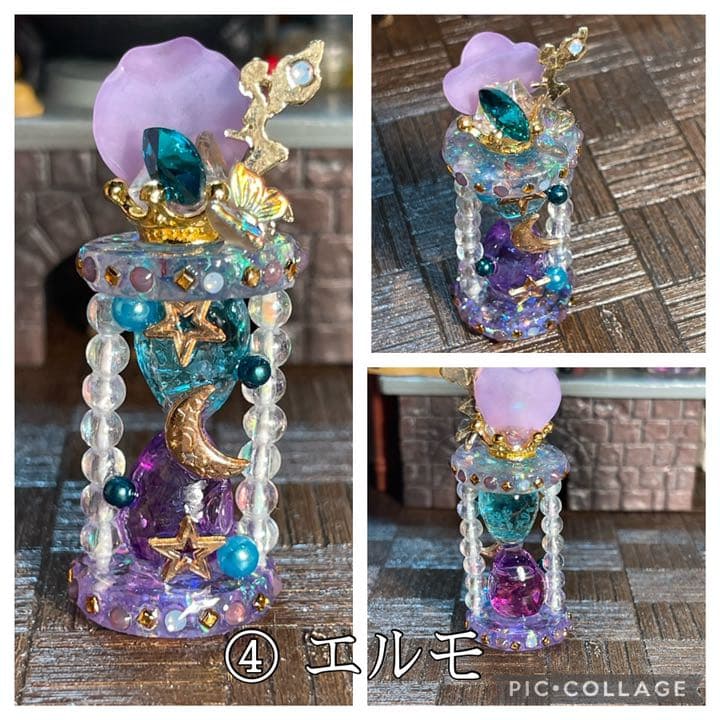 クリスタル時の妖精砂時計