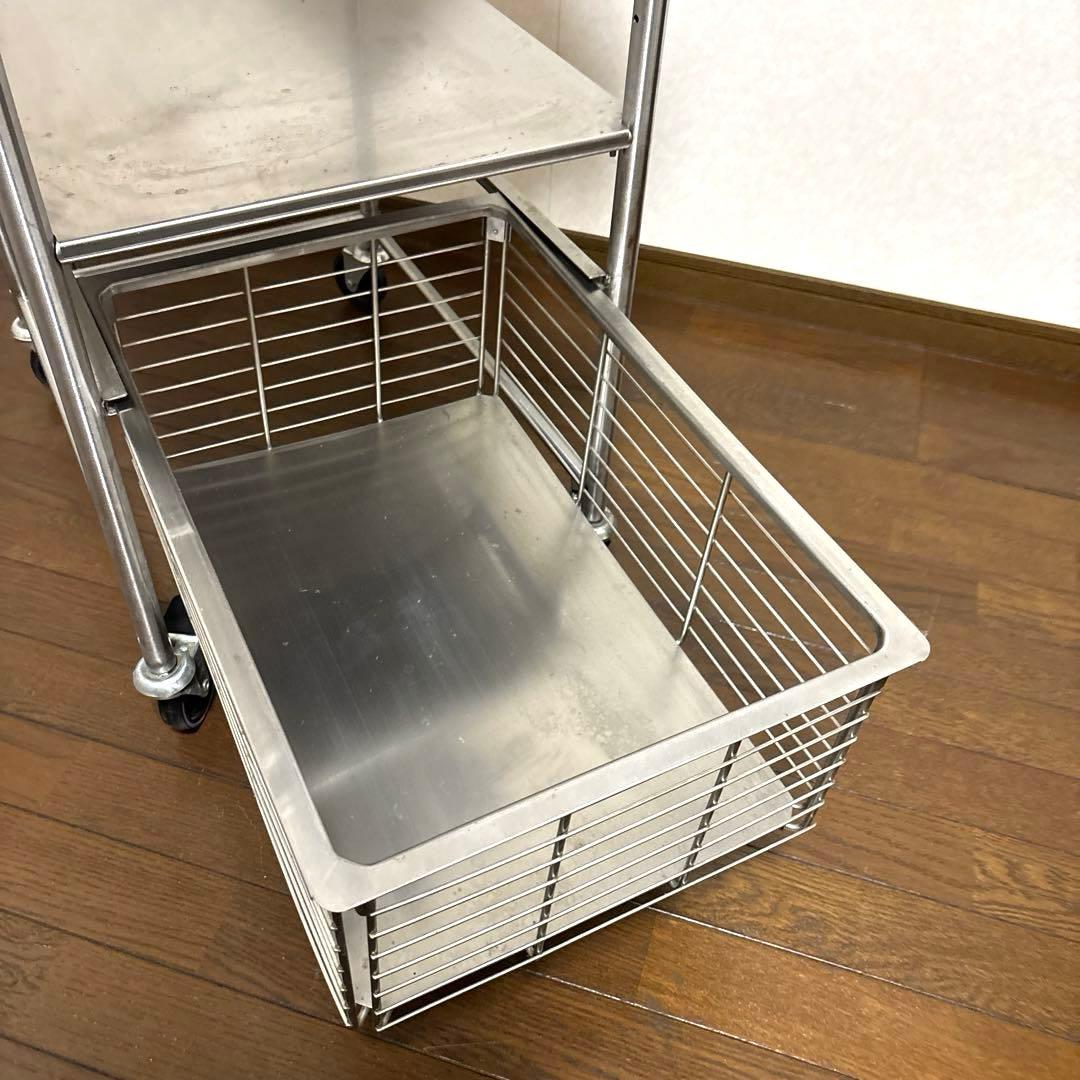 【希少品】IKEA イケア GRUNDTAL グルンダール ステンレスワゴン