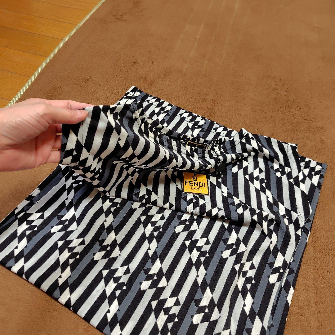 未使用♥ FENDI ズッカ柄 ノースリーブ ワンピース サイズ40 タグ付