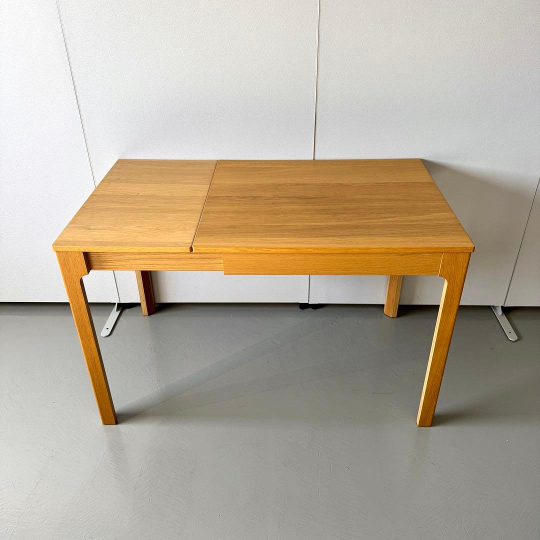 【美品/セット割有り】IKEA 伸長式テーブル EKEDALEN オーク調