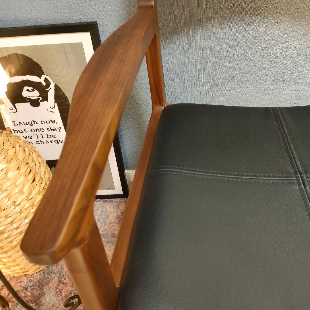 【関家具】ダイニングチェア ウォールナット 無垢材 天然木