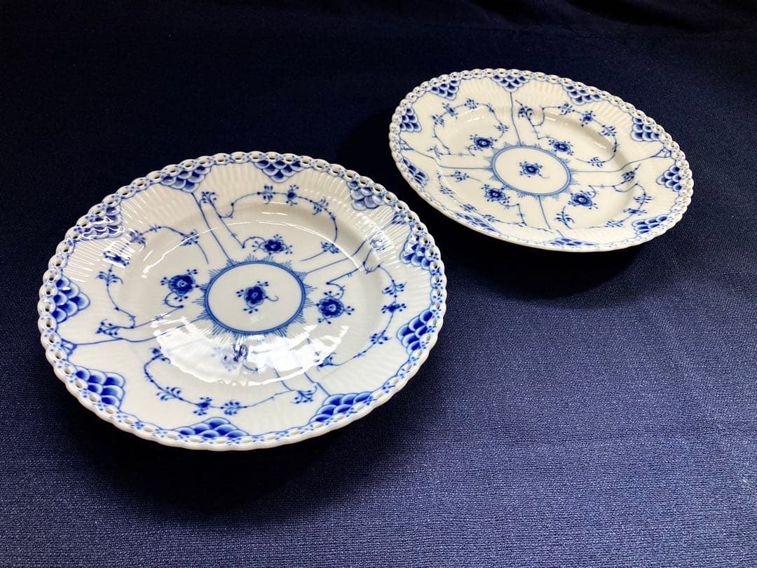 ピーちゃんママ‼️ ロイヤルコペンハーゲンブルーフルーテッドフルレース19