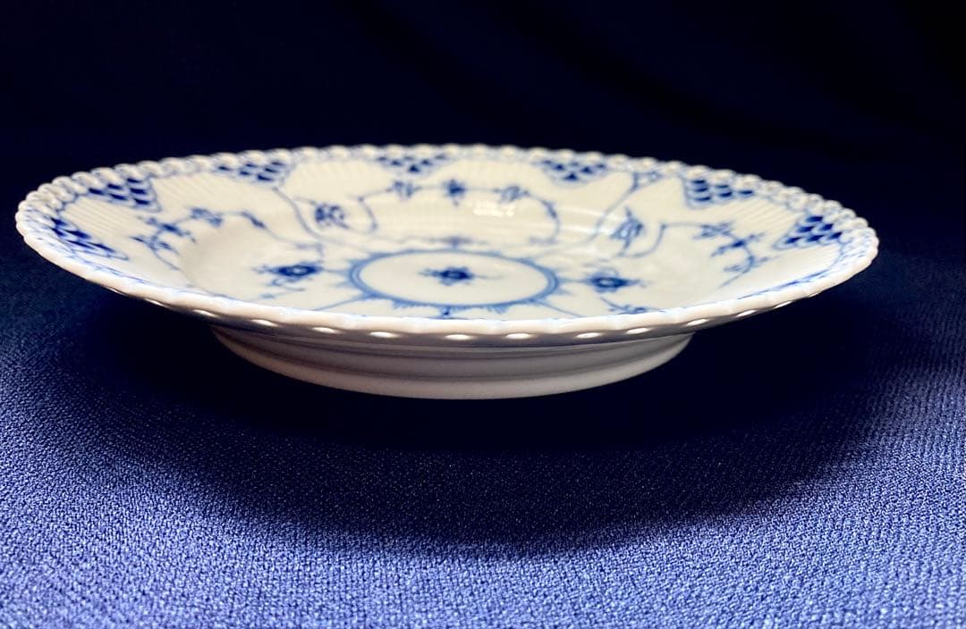 ピーちゃんママ‼️ ロイヤルコペンハーゲンブルーフルーテッドフルレース19