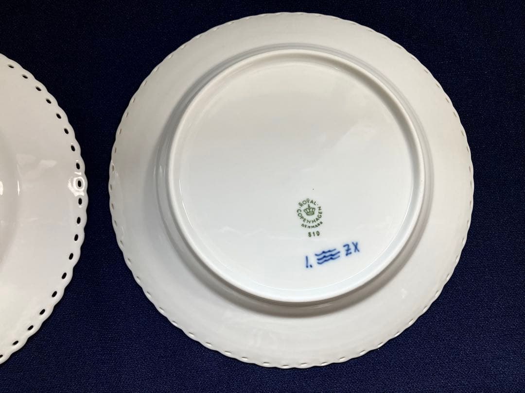 ピーちゃんママ‼️ ロイヤルコペンハーゲンブルーフルーテッドフルレース19