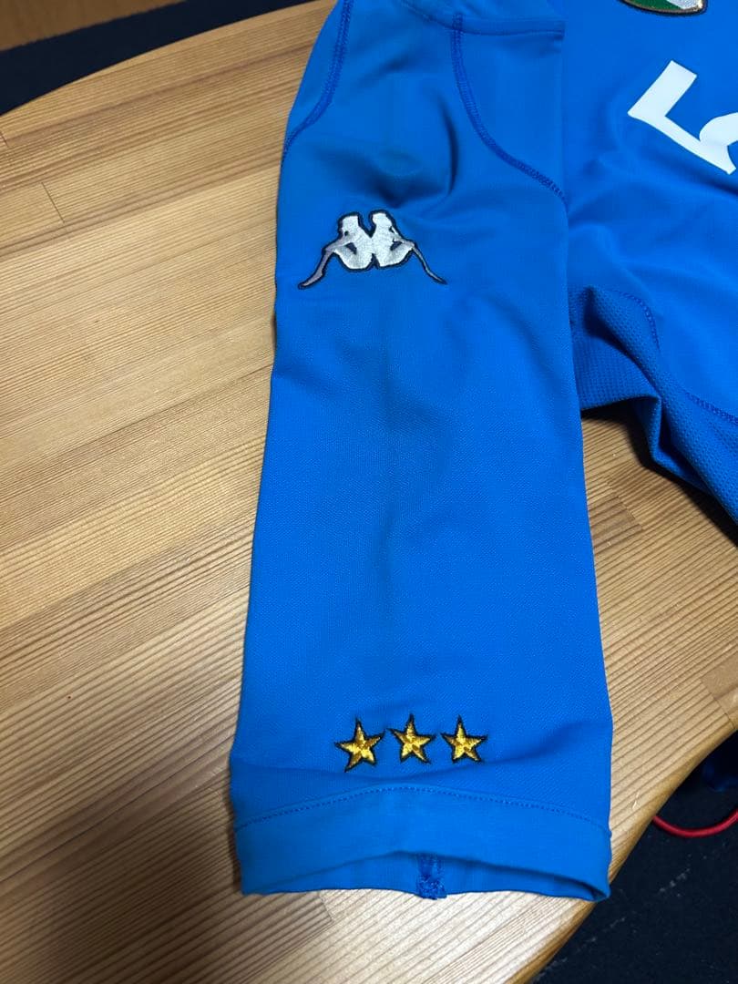 イタリア代表ユニフォーム　ホーム Lサイズ 5カンナバーロ　Kappaタグ付