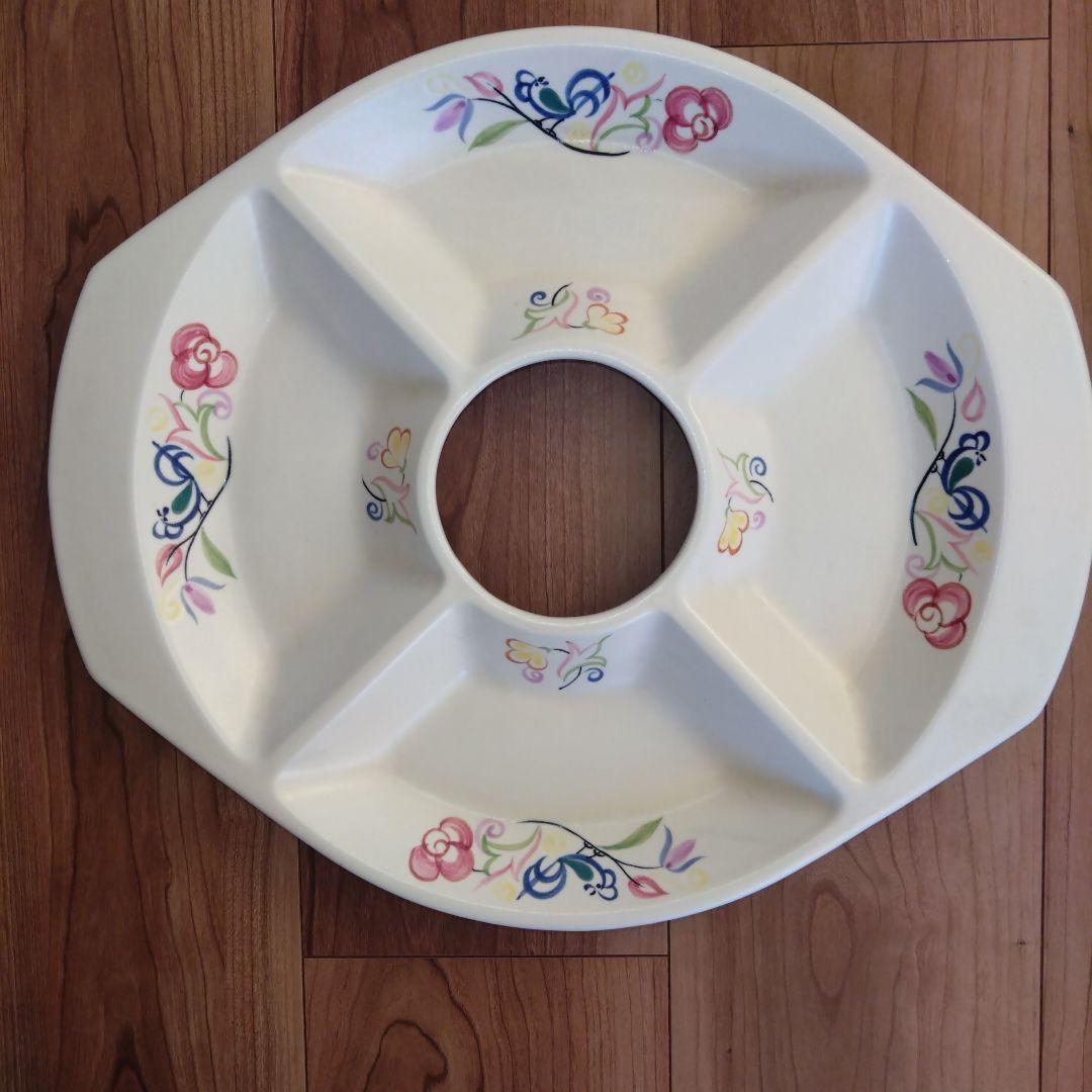 Poole Pottery　オードブルプレート　皿　ハンドペイント