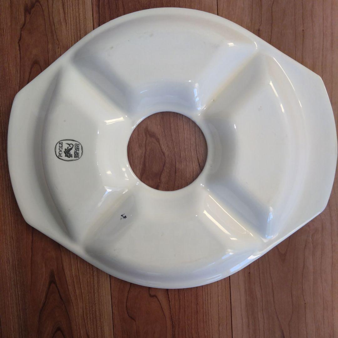 Poole Pottery　オードブルプレート　皿　ハンドペイント