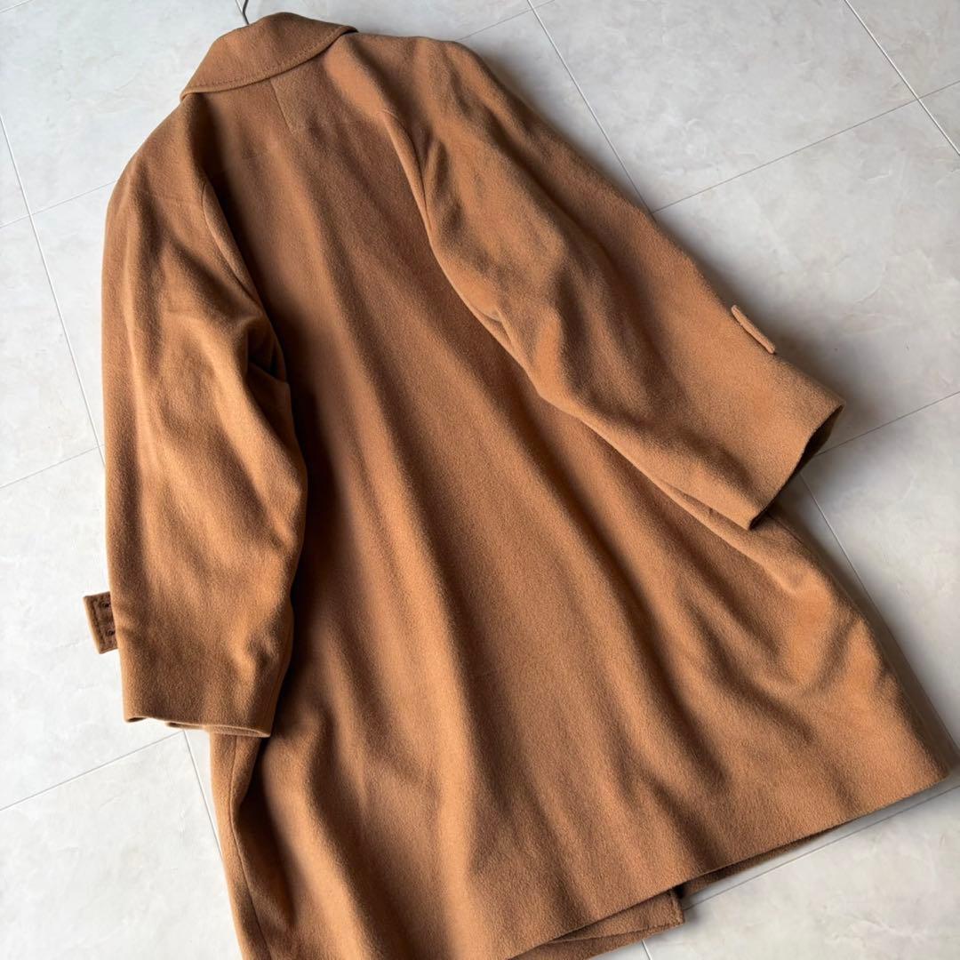 カシミヤ100% CASA DORRA カサドーラ ダブルコート キャメル L