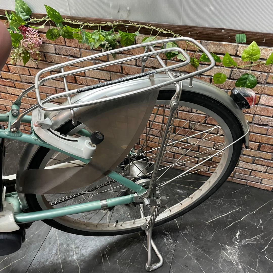 分解発送【6】電動自転車 Panasonic light U グリーン24インチ