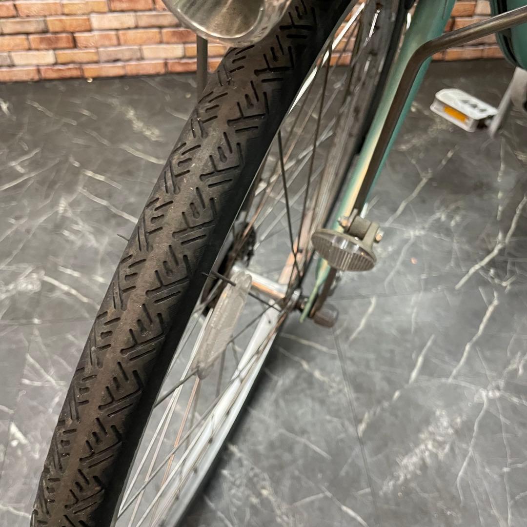 分解発送【6】電動自転車 Panasonic light U グリーン24インチ