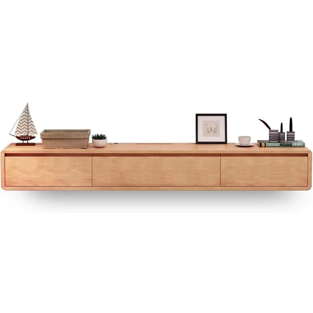 木製フロートテレビボード