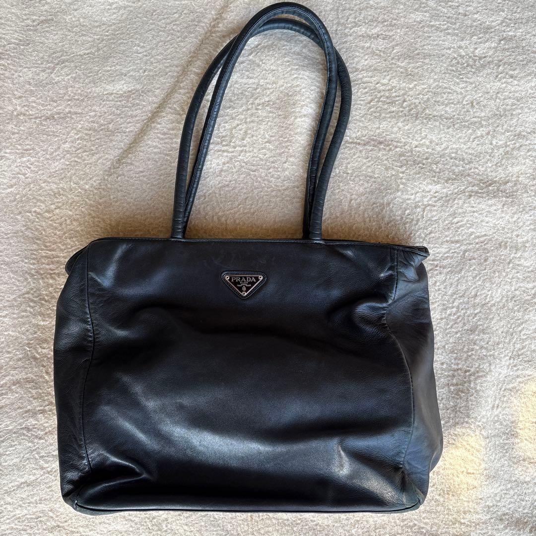PRADA 黒 トートバッグ