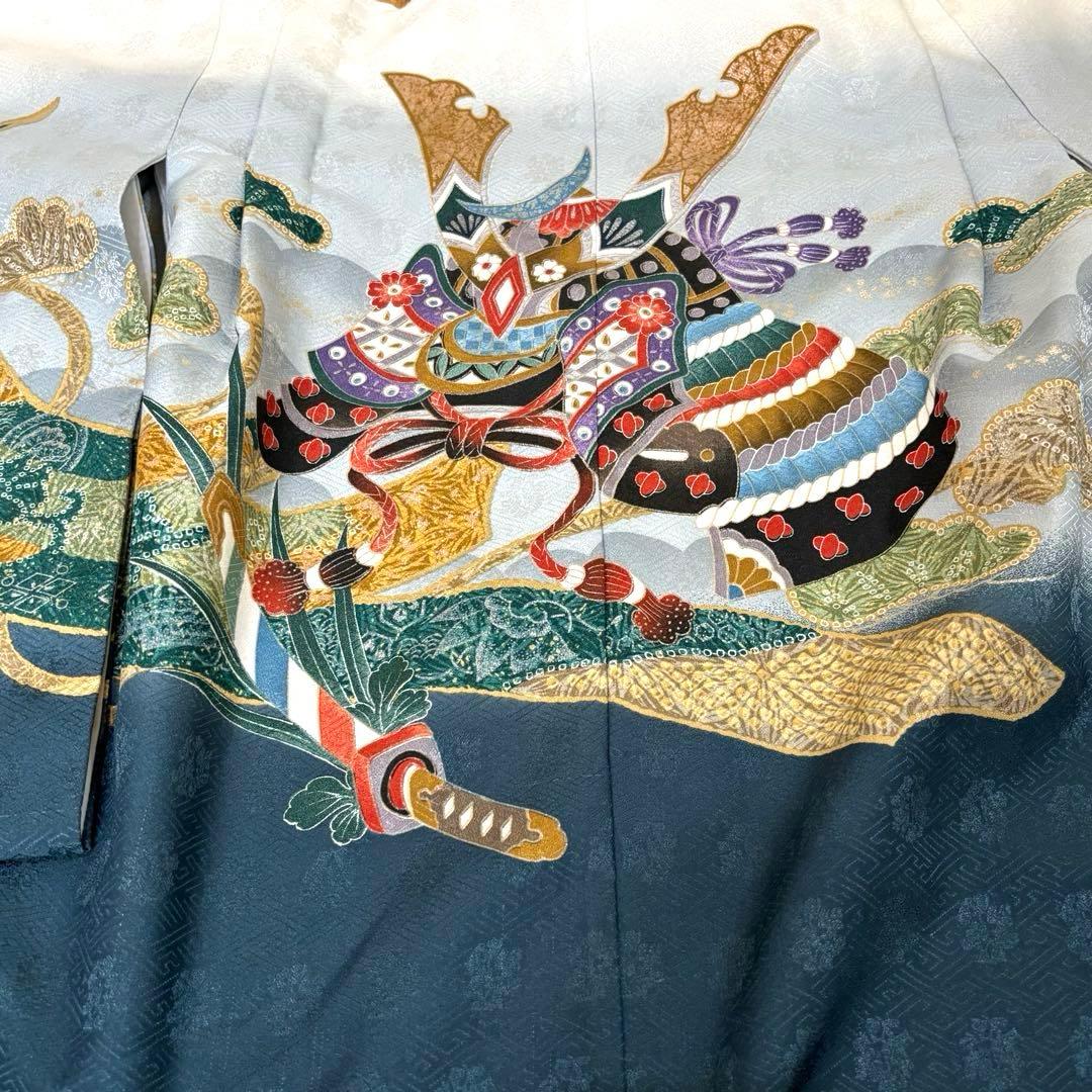 七五三五歳‼️着物 男の子 袴 完全️フルセット‼️お家から揃えるなし