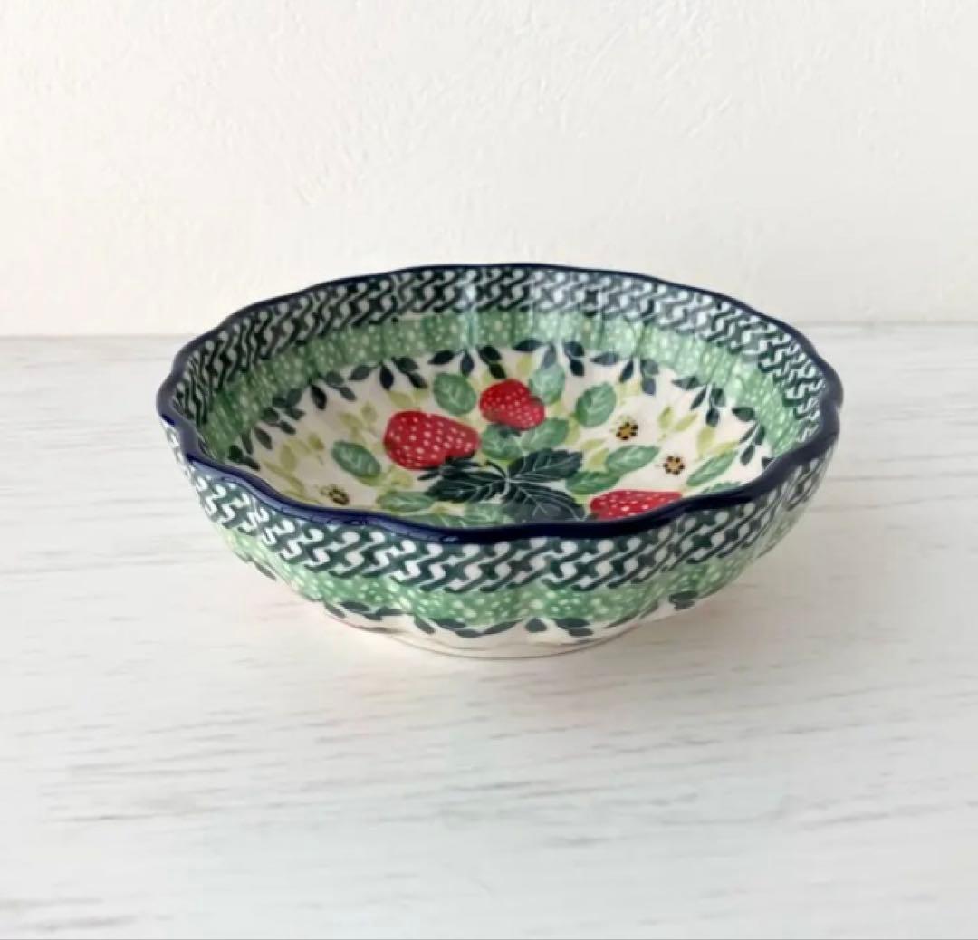 ポーランド食器　11.8cmボウル ツェラミカ アルティスティチナ　いちご