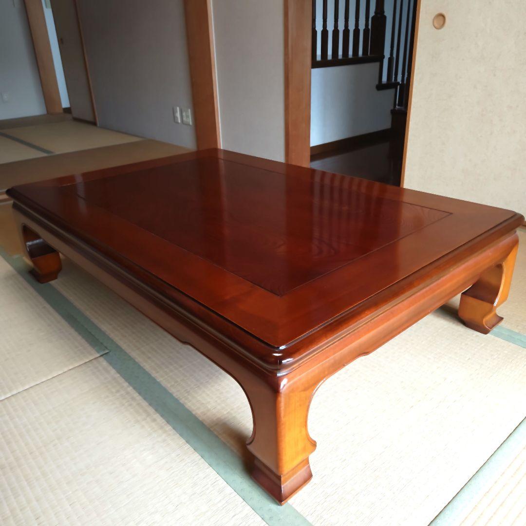 座卓　木製品　高級　６畳　艶　昭和レトロ