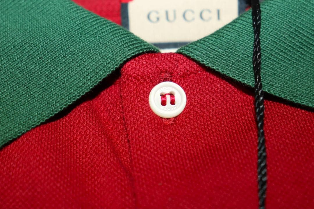 新品 GUCCI ペットコレクション ビッグストライプシャツ (Lサイズ)　Ⓗ