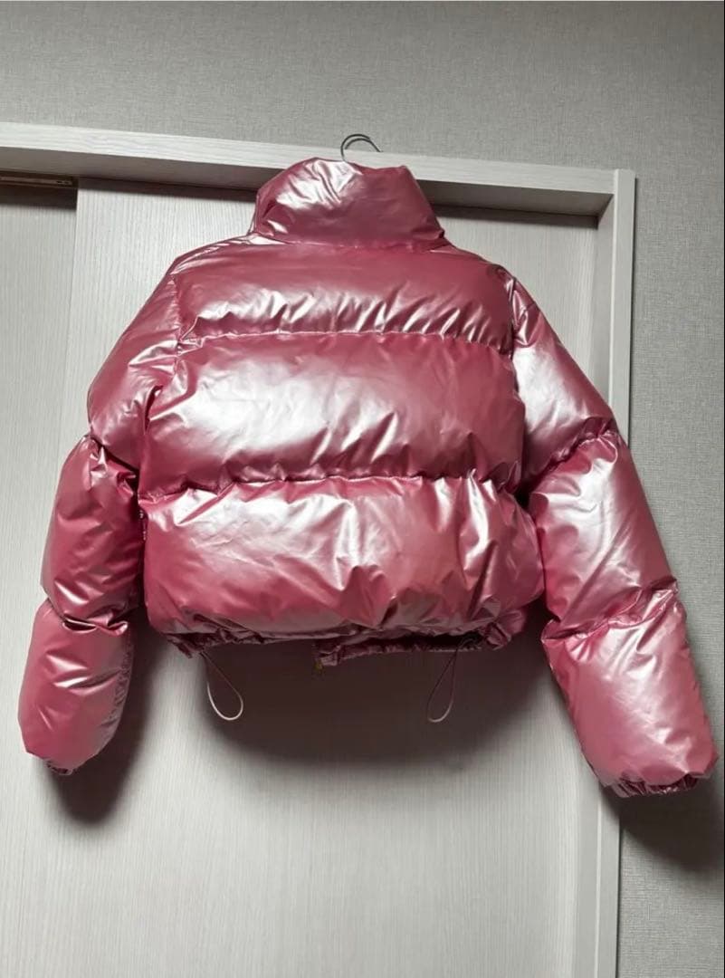 ピンクダウンジャケット 平成ギャル y2k