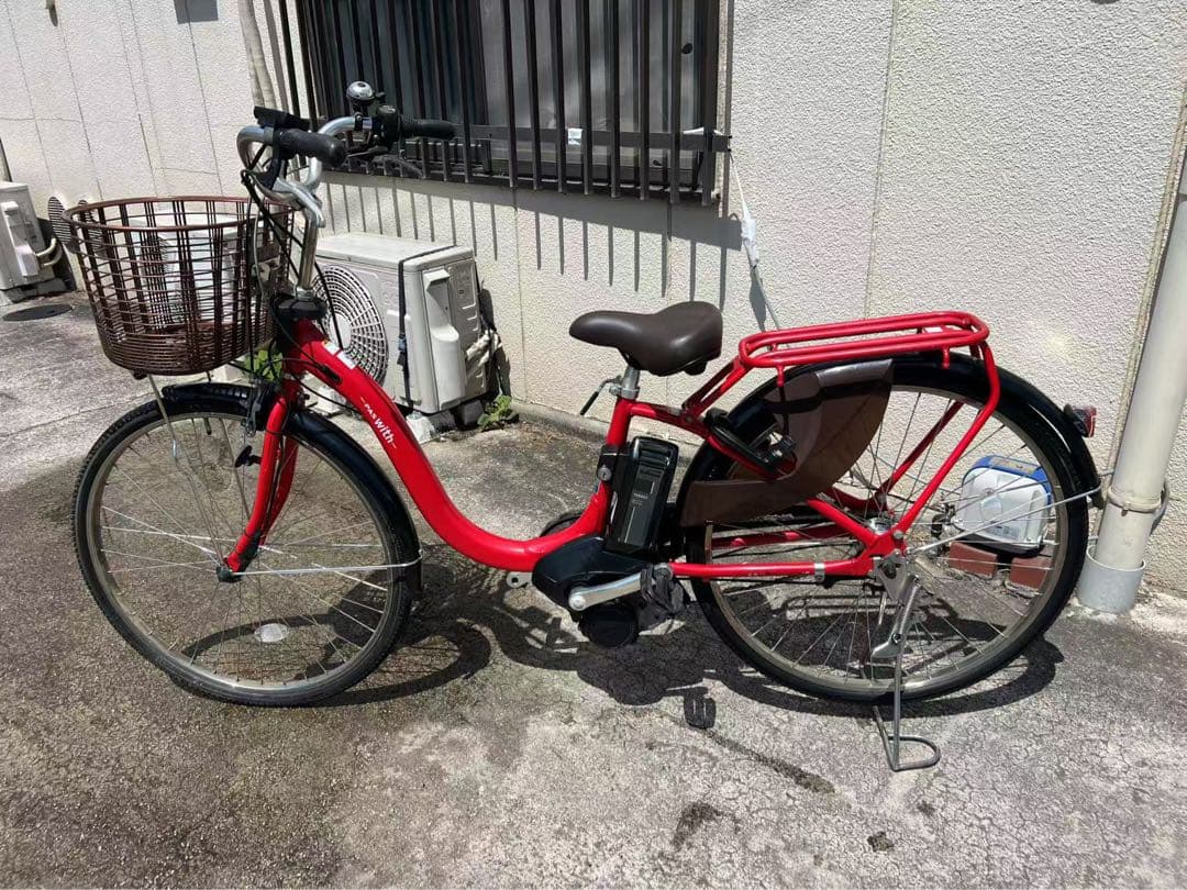 255 YAMAHA ヤマハ 電動アシスト自転車 PAS with 26インチ
