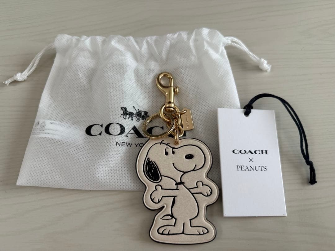 スヌーピー コーチ キーホルダー チャーム