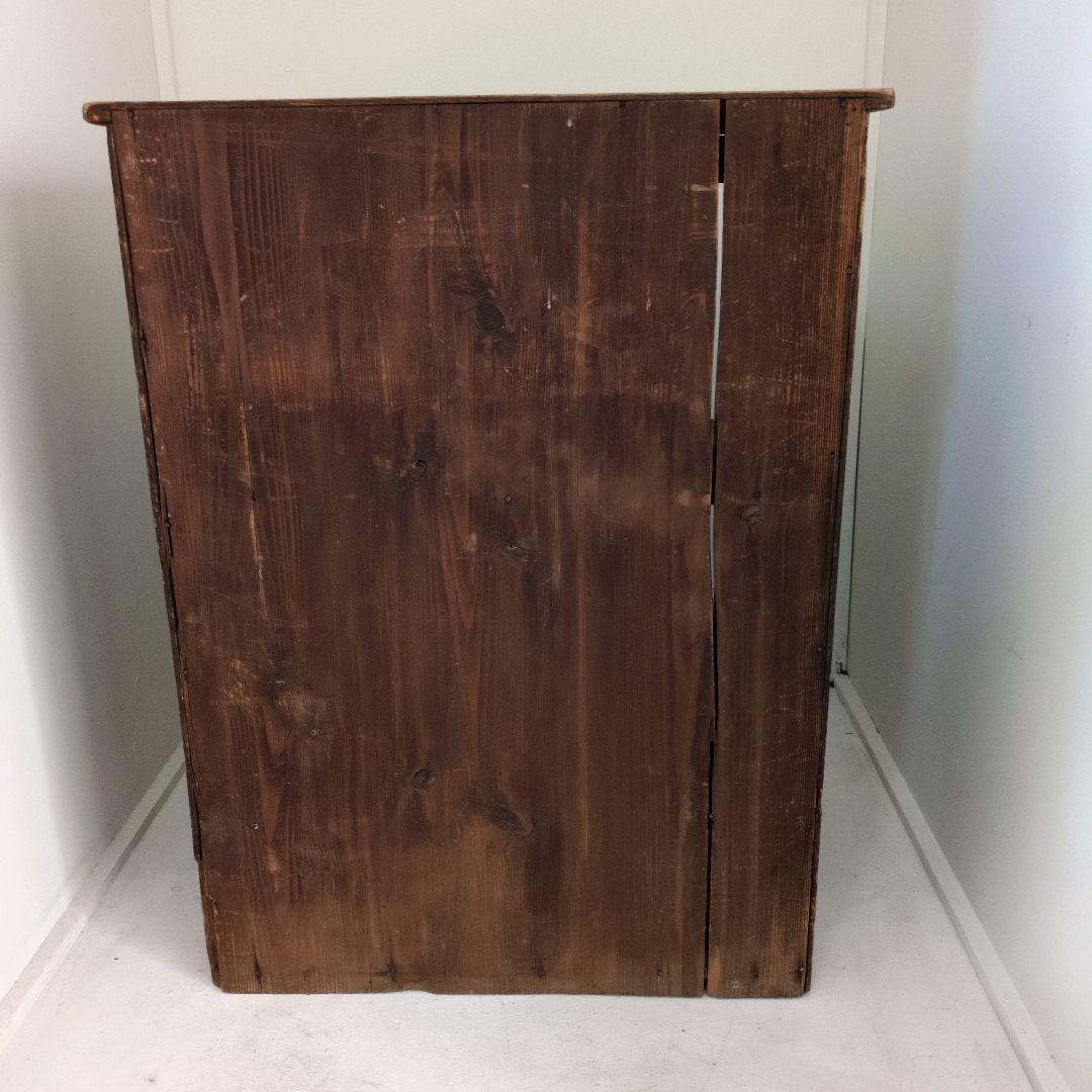 yさん専用　　アンティーク　ガラス戸棚　レトロ　　引戸棚　シェルフ　本棚