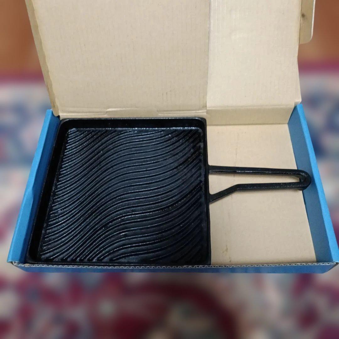 岩鋳 Iwachu プロ・アルテ グリルパン 大 IH対応 南部鉄器