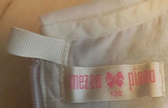 miho様ご商談中。美品!！メゾピアノ　ガーデン柄ワンピース　130cm