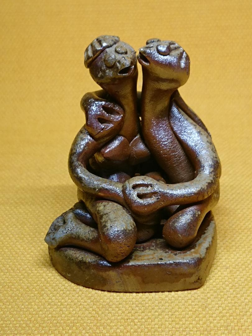 人形　陶器　置物　インテリア　工芸品　美術品　A1560