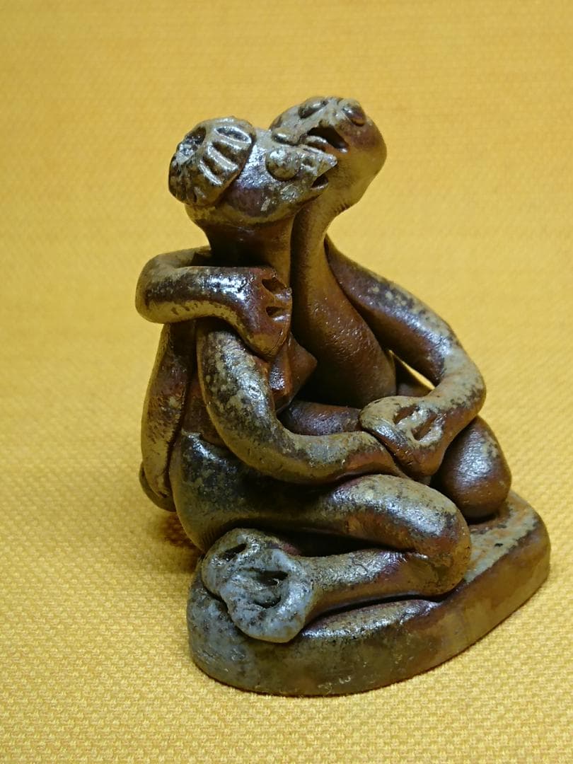 人形　陶器　置物　インテリア　工芸品　美術品　A1560