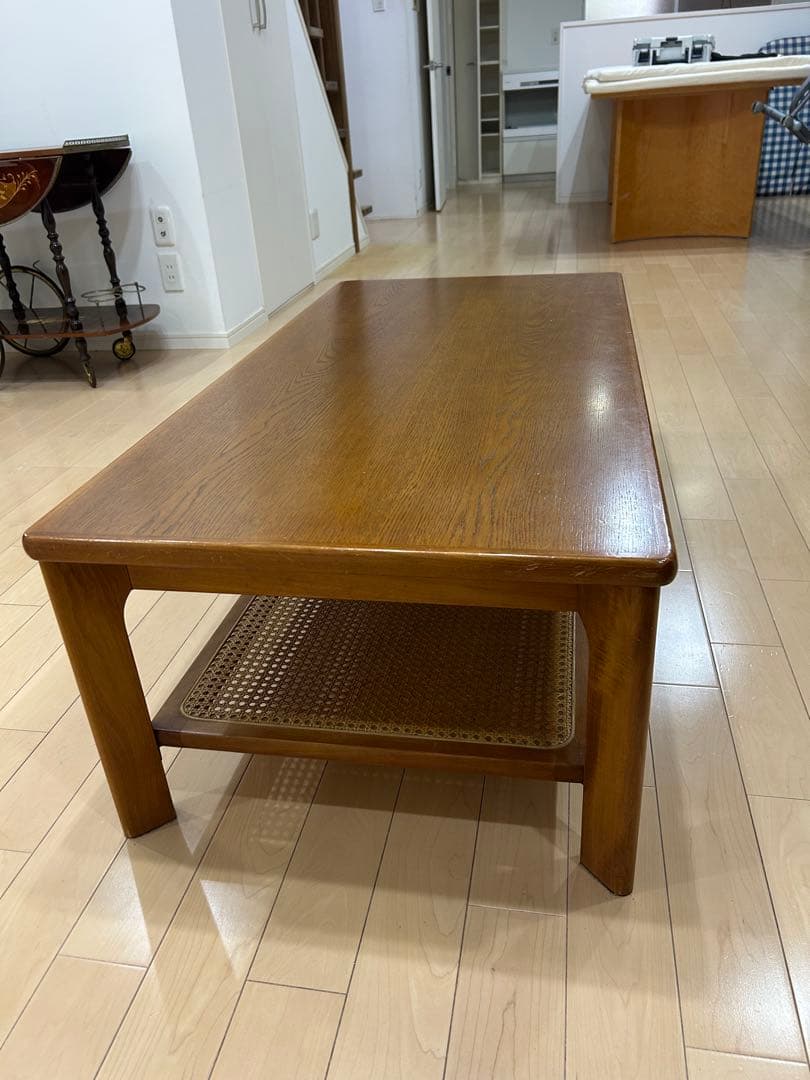 カリモク家具 karimoku リビングテーブル センター ローテーブル 籐