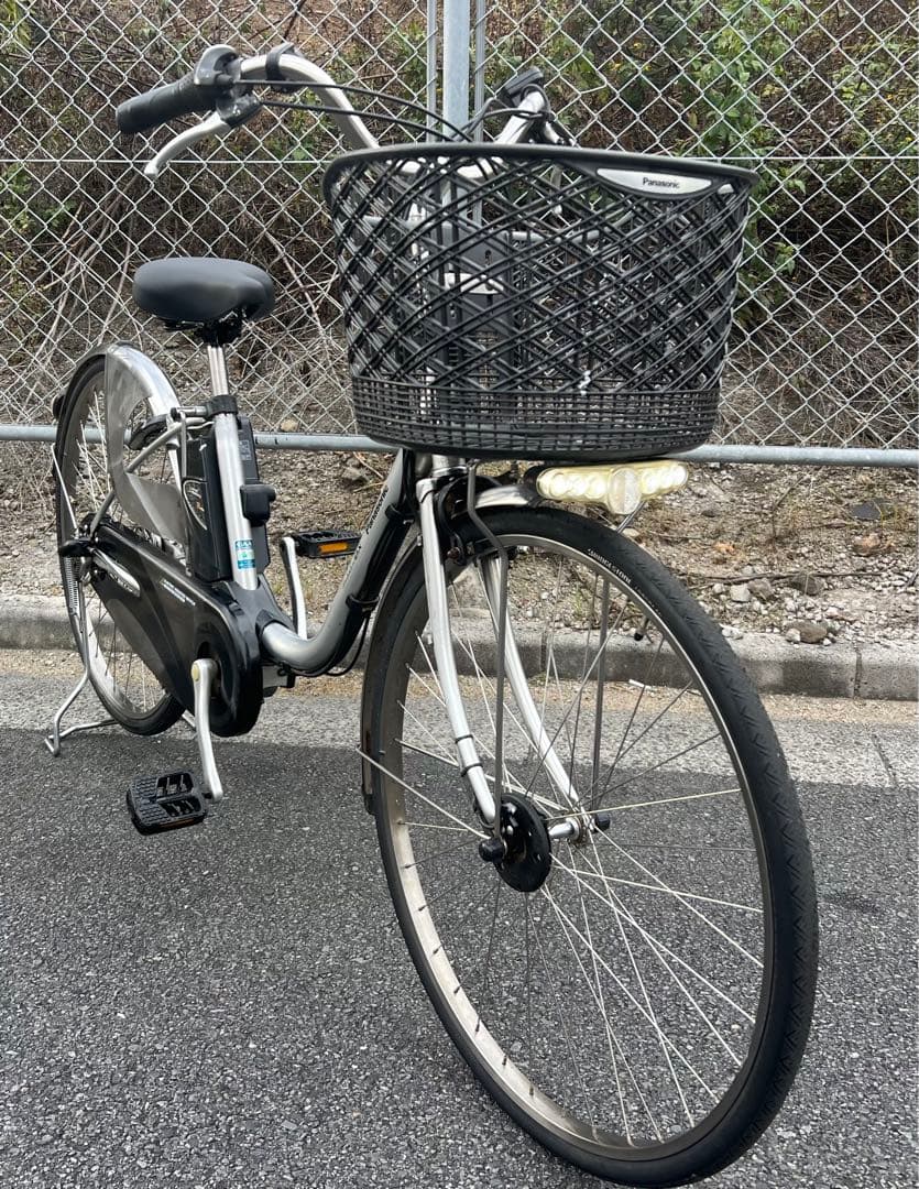 Panasonic新基準電動アシスト自転車良いバッテリー付き26関東圏配送可能