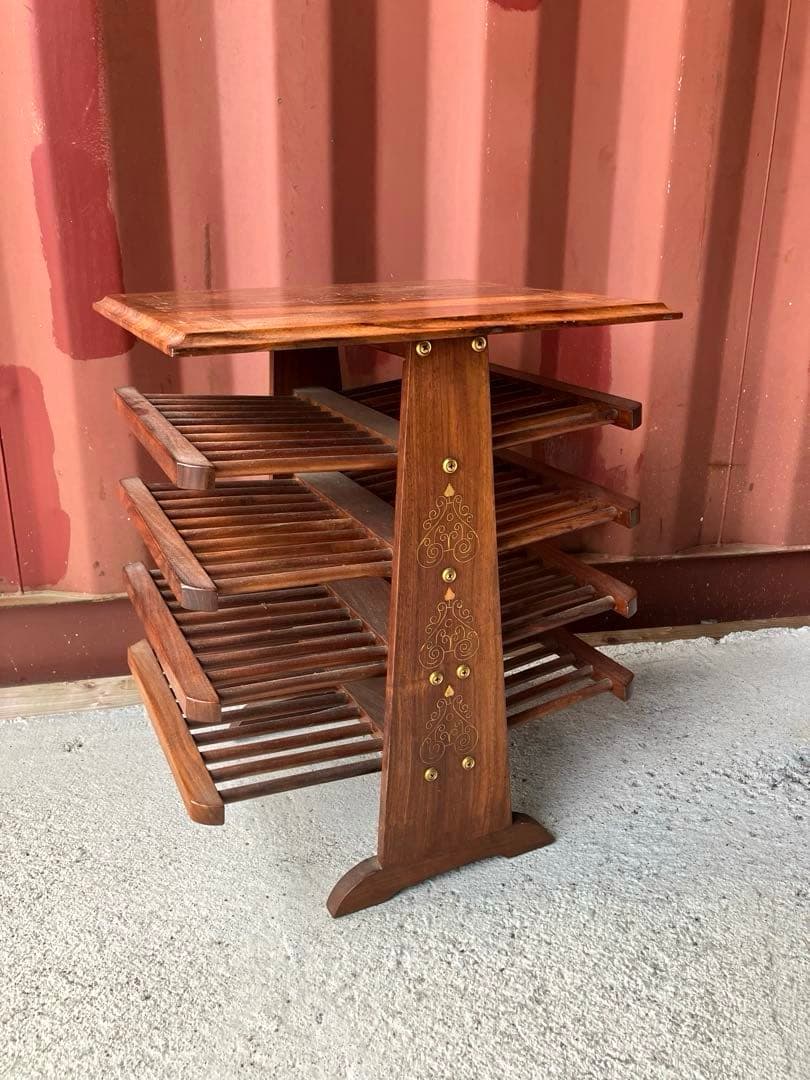 ヴィンテージサイドテーブル・ラック