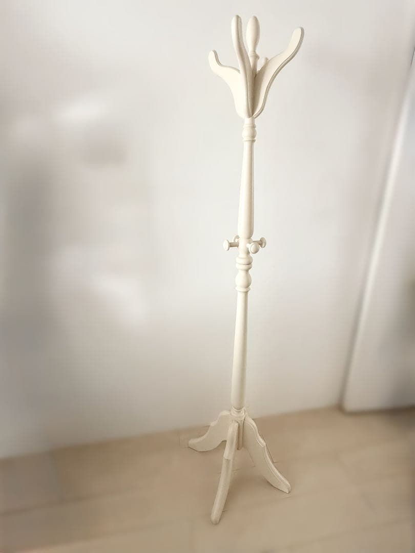 送料込み！木製ポールハンガー大塚家具