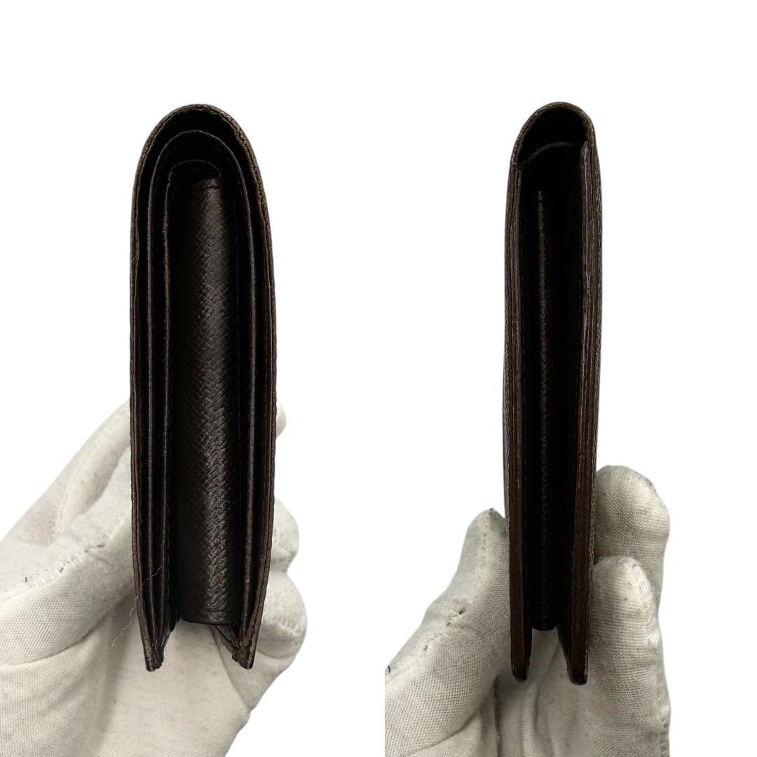 【極美品】ルイヴィトン ポルトフォイユ マルコ ダミエ 折り財布 CA0937