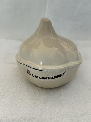 【LE CREUSET】ルクルーゼ　ミニガーリックココット　ホーロー　小鍋　鋳物