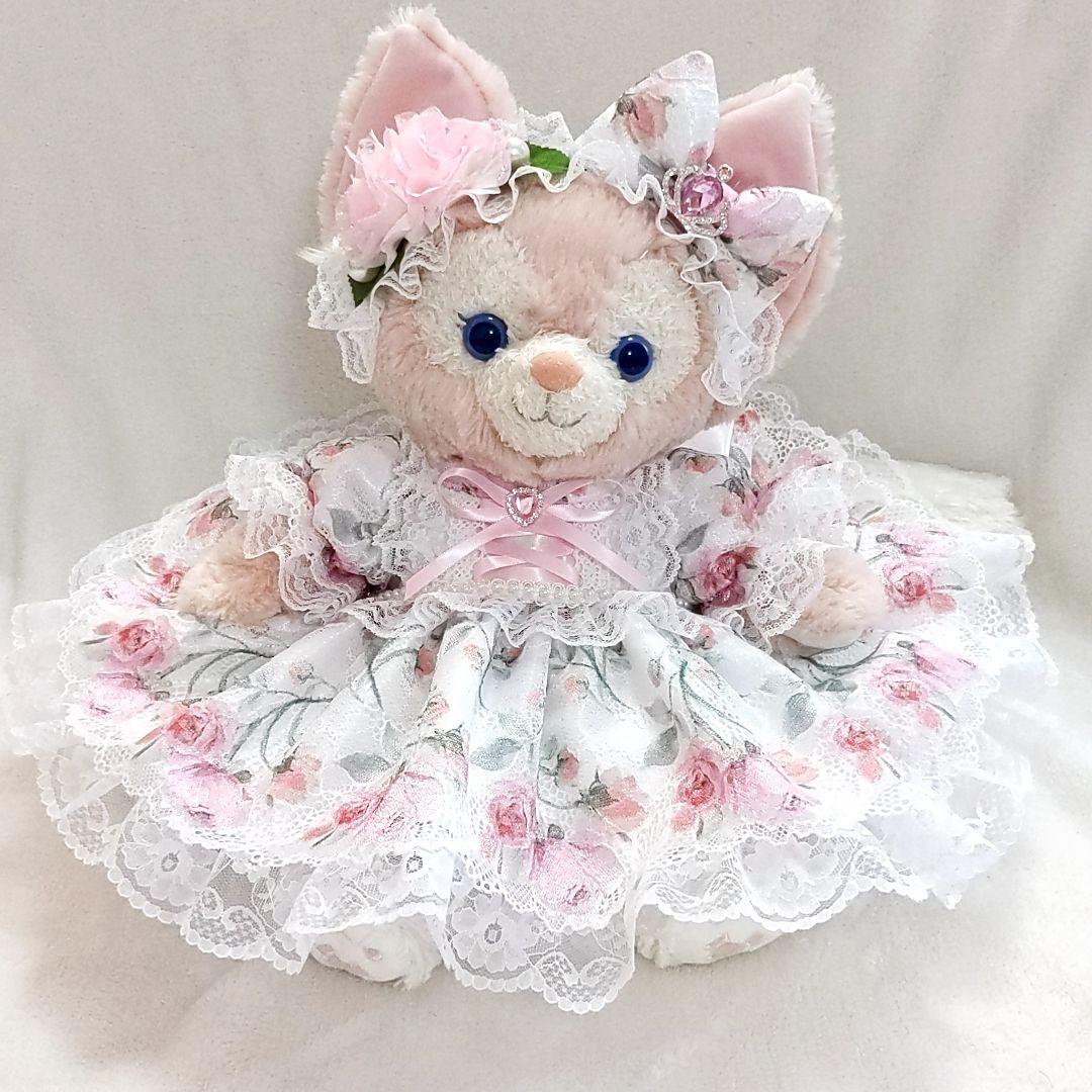 リーナベルコスチューム　1141 Sサイズ用　ピンクお花のコスチューム