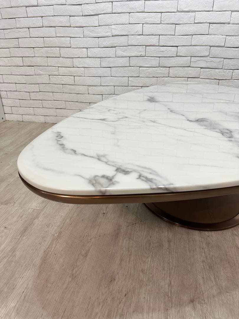 【東京23区配送無料】ミッドセンチュリー　センター　テーブル　大理石　コーヒー