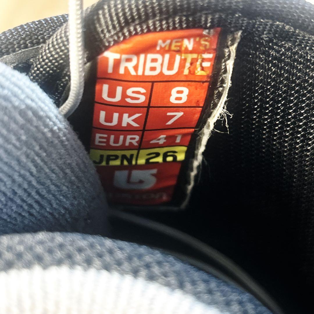 バートン　トリビュート　メンズ スノボブーツ　26 ㎝　ブラック　シューレース