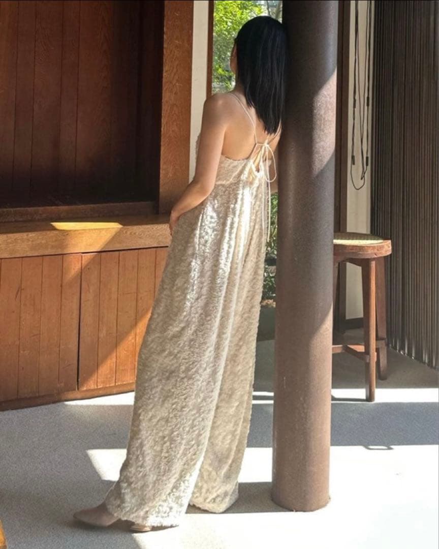 CLANE FRINGE CAMISOLE ALL IN ONE サイズ