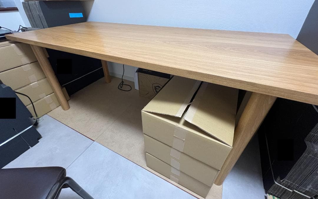 無印良品 MUJI ダイニングテーブル W180×D80xH72cm