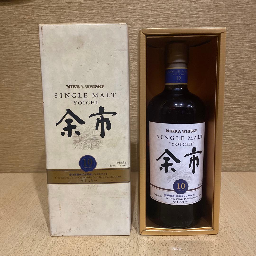 NIKKA シングルモルト 余市 10年 700ml 45% 稀少品