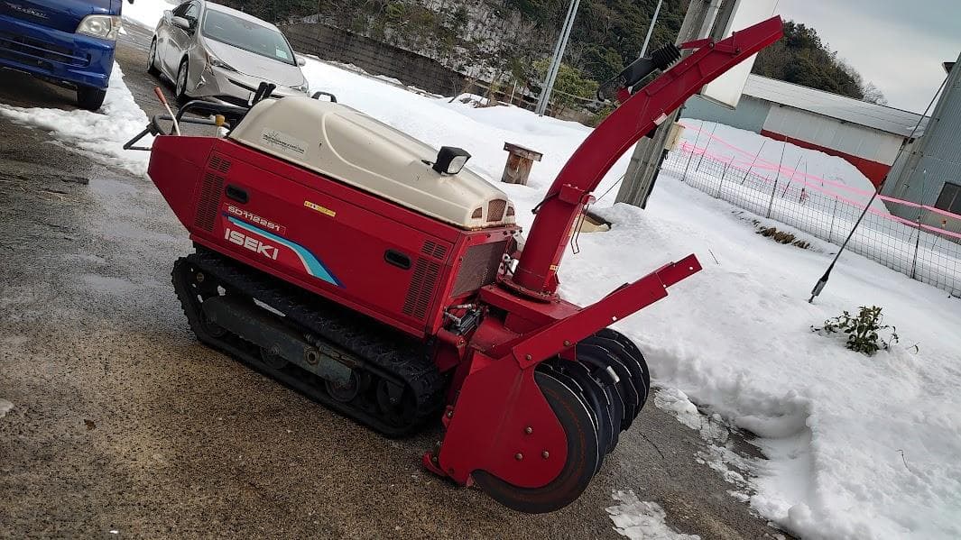 ★イセキ（フジイ） 大型 除雪機 SD1122S1 ガソリン 39時間 中古