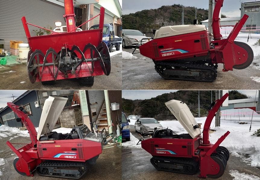 ★イセキ（フジイ） 大型 除雪機 SD1122S1 ガソリン 39時間 中古