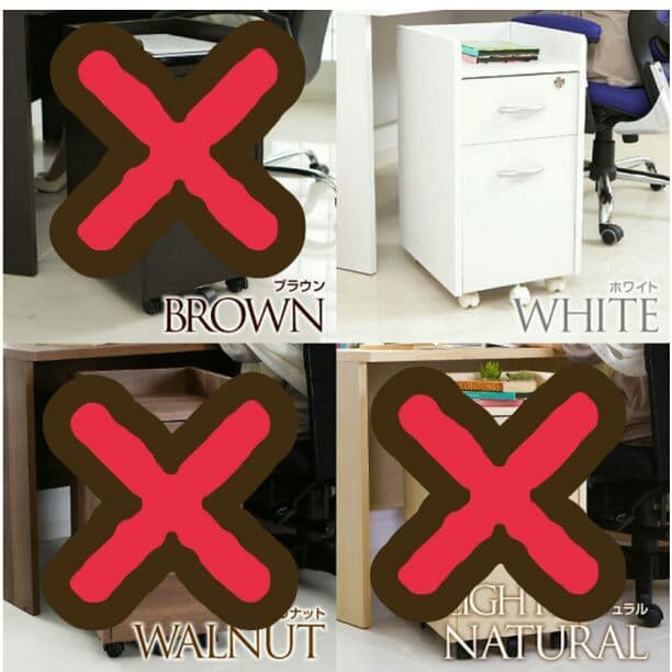 鍵つきサイドチェスト☆組立式☆