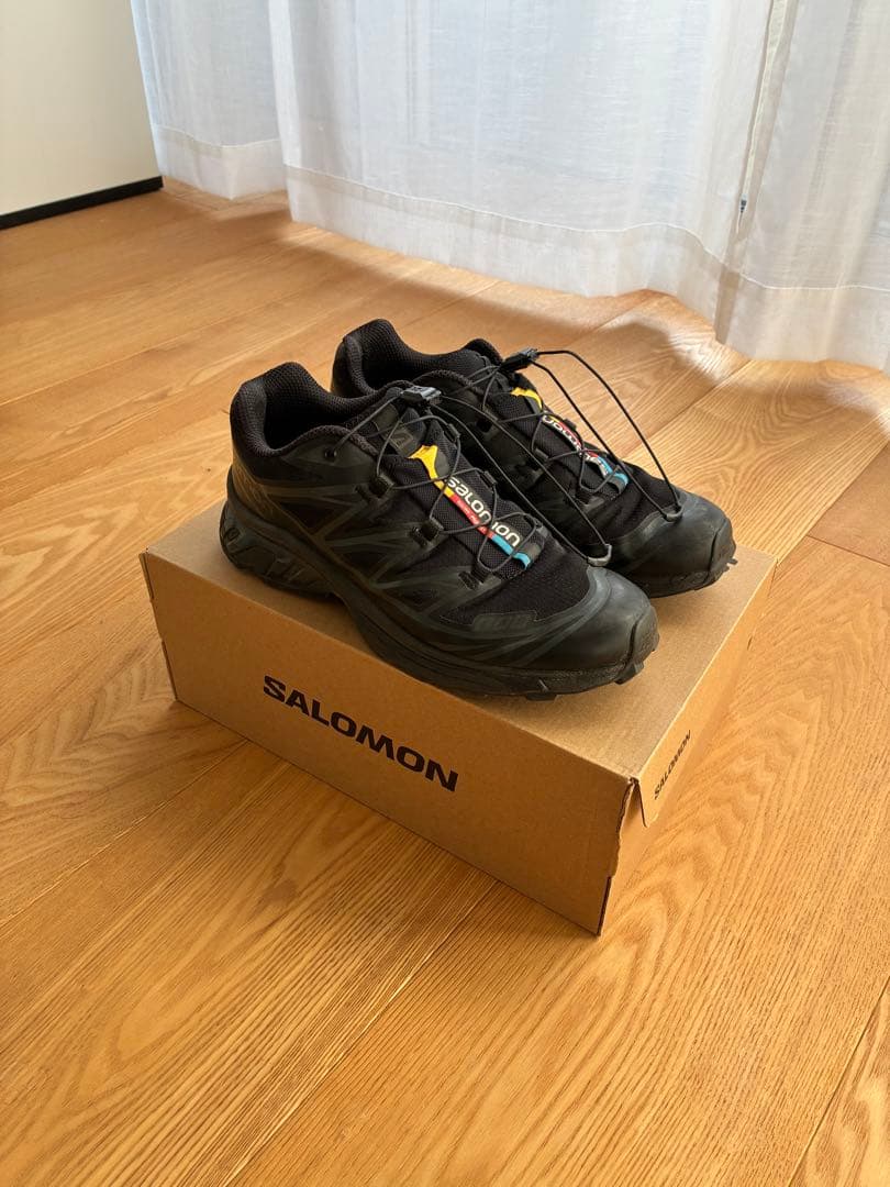 SALOMON XT-6 24.5 ブラック
