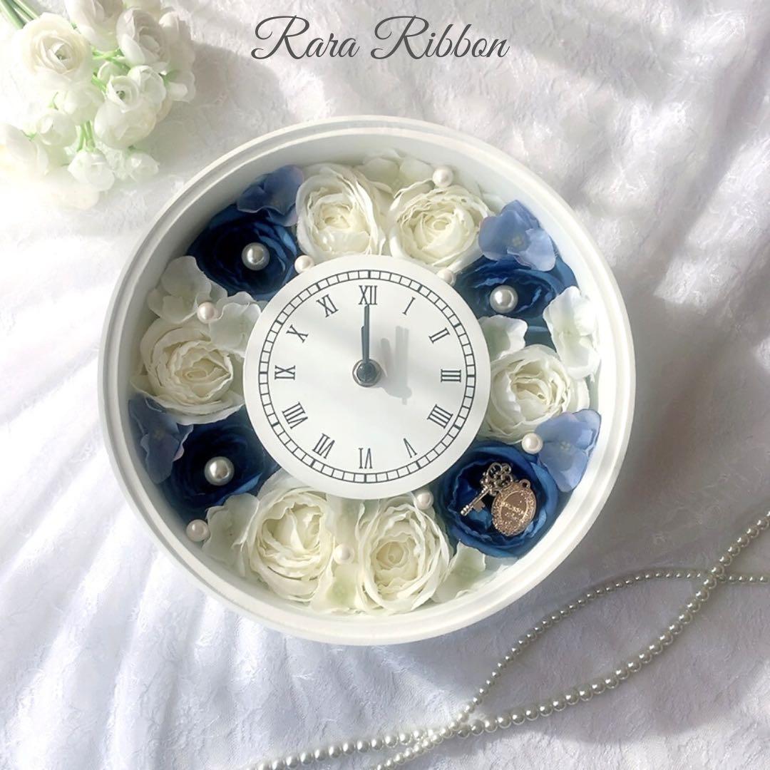 花時計 掛け時計 置時計 ウエディングギフト両親贈呈用 プレゼント インテリア