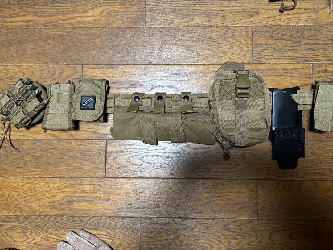 オードナンスガンベルト一式XL サファリランド ファーストライン HSGI