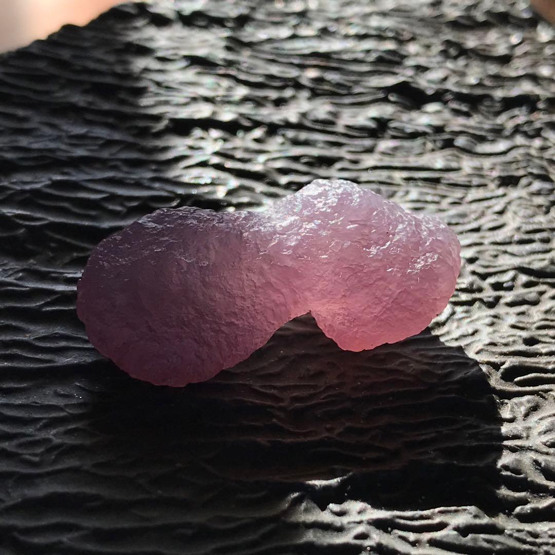 ゴビ石−1116 ゴビ瑪瑙　スミレ　原石