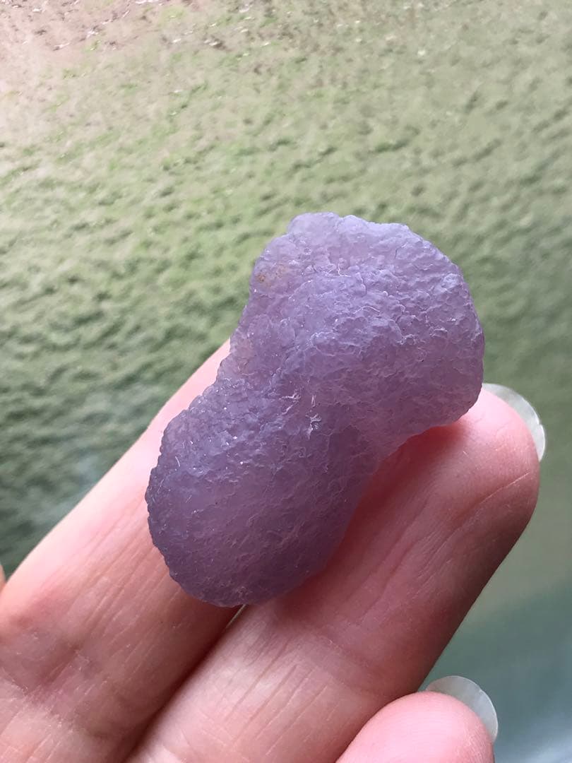 ゴビ石−1116 ゴビ瑪瑙　スミレ　原石